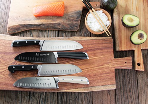 V2 Series 59526 German Steel Forged Chef Knife (8-Inch Chef Knife / Black)