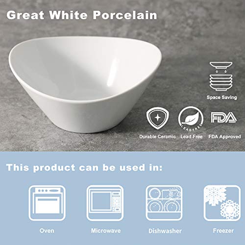 Porcelain Salad Bowls