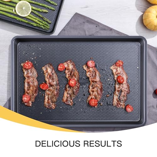 Cookie Sheets for Baking Nonstick (Dark Gray (Carbon Steel))