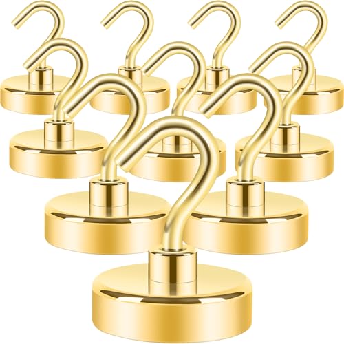 Magnetic Hooks (Gold / 1.02 inches)