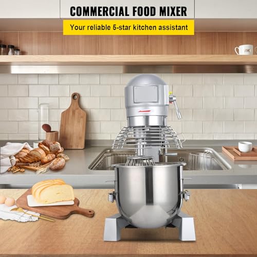 10Qt Commercial Food Mixer with Timing Function (10 Quart / Food Mixer)