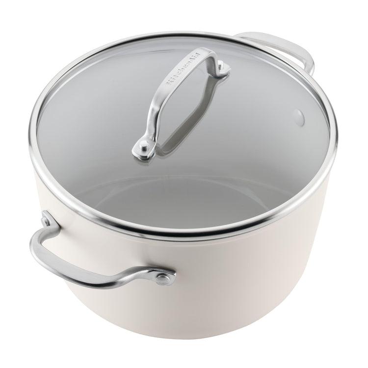 Hard Anodized Induction Cookware Set (Porcelain)