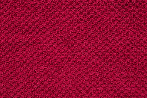 Kitchen Towels Pack of 4 (Red Stripes / 16" x 26" - 4 pack)