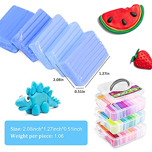 72 Colors Polymer Clay Kit (72)