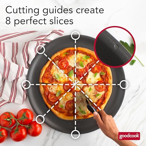 AirPerfect Pizza Pan with Cutting Guides (1 Pan)