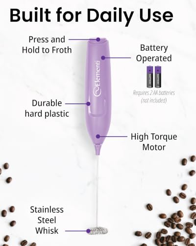 Powerful Frother Wand (Lavender)