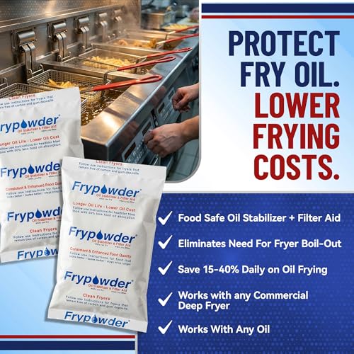 P36B Fry Powder Oil Stabilizer and Filter Aid (72 x Size B Portion Pack)