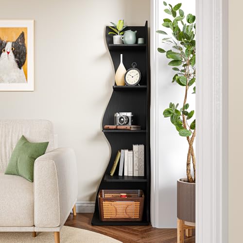 Small Corner Shelf (Black / 2 Pack)