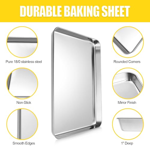 Baking Sheet Cookie Sheet (Jelly Roll Pans-16''x12'')