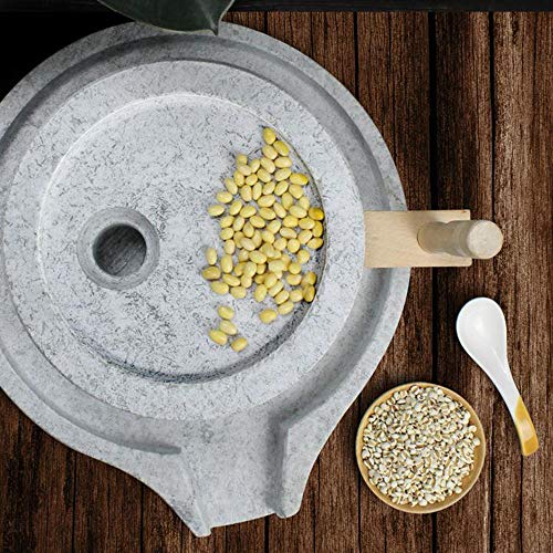 Natural Granite Handmade Stone Mill (11.8Wx15.7L)