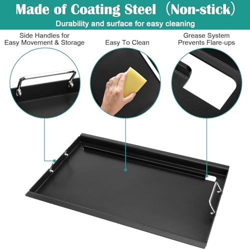 Full Size Griddle Insert for CharBroil Performance 5 Burner Series (18" x 27")
