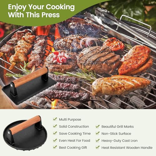 Blackstone Burger Press Set (Round & Rectangle)