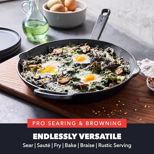 x Bobby Flay 12" Pre (12" Cast Iron Skillet / Black)