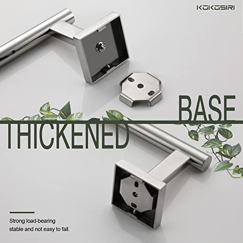 Toilet Paper Holder for Bathroom Toilet Roll Holder Hold Mega Rolls Polished Chrome Stainless Steel B2005CH (Polished Chrome / Horizontal)