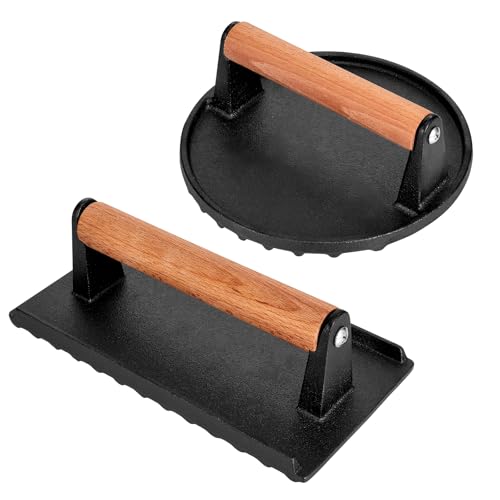 Blackstone Burger Press Set (Round & Rectangle)