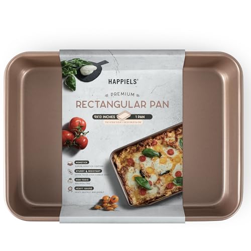 9 x 13 inch Cake Baking Pan Nonstick (9x13'' Pan)