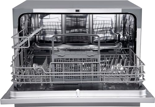 DWP63 21-5/8 Inch Wide 6 Place Setting Countertop Dishwasher - White (White)