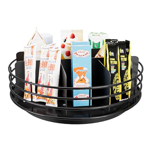 Snack Organizer (1 Tier 12 Inch Black)