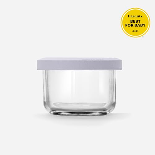 Glass Food Storage Container with Silicone Lid (Set of 6)
