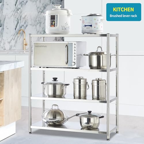 Stainless Steel Shelves (35.8*15.8-4T(No Guardrails))