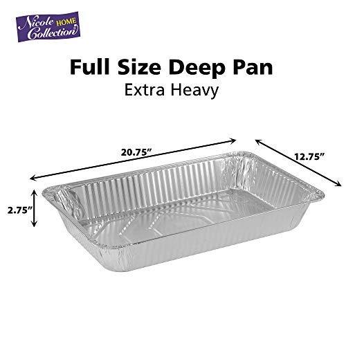 Aluminum Pans Full Size (10 pack)