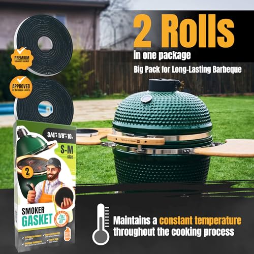 Gasket for Big Green Egg S (For S/M BGE 2-Pack)