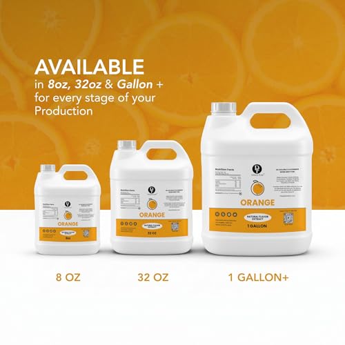 Orange Flavoring Oil for Baking (8 Oz)