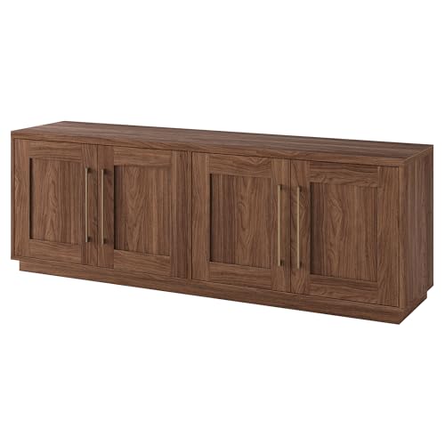 68" TV Stand for TVs up to 75" (Medium Walnut / 68" Rectangular TV Stand)