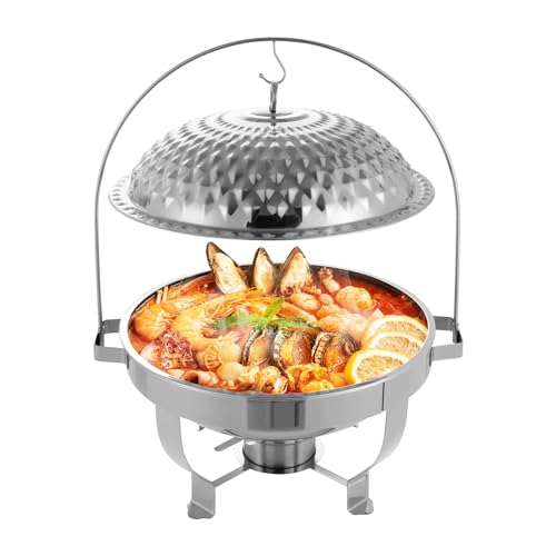 Chafing Dish Buffet Set (8L/8.5QT / Silver)