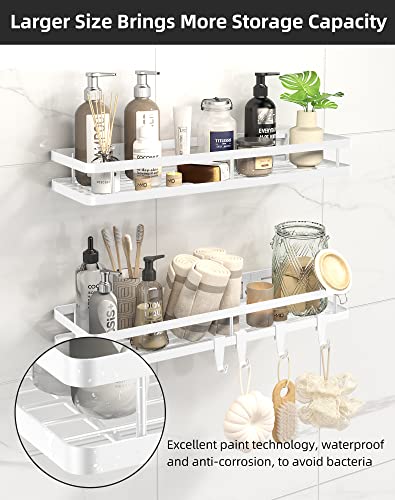 Spice Rack Organizer Wall Mount (Rice White)