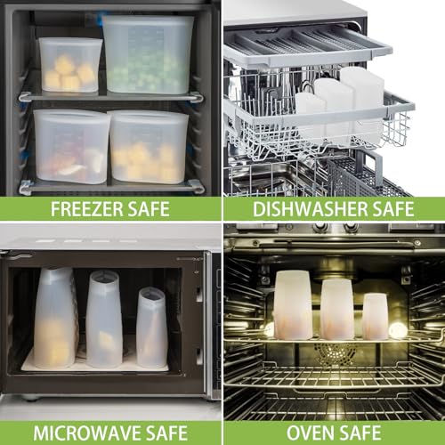 Reusable Storage Bag (Translucent | M+S+XS | 12 Pack)