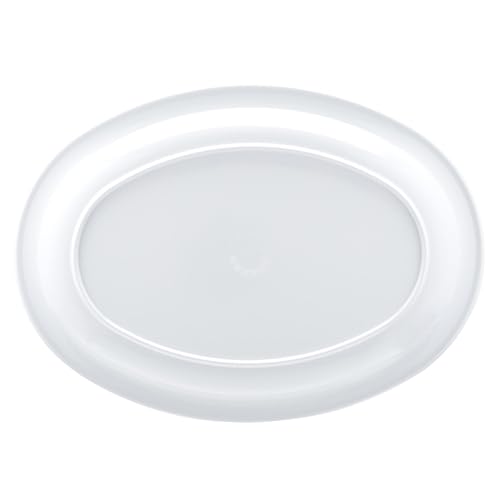 Melamine Oval Serving Platter for Restaurants and Home (Oval Platter / 13 in x 9.75 in (Pack of 1))