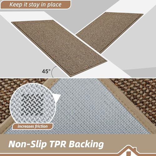 Kitchen Rugs 24"x36" (Taupe / 24" X 36" (Rectangular))