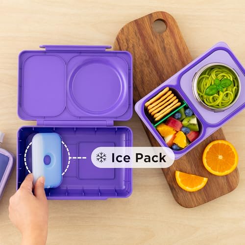 OmieBox UP Kids Insulated Bento Box (Galaxy Purple)