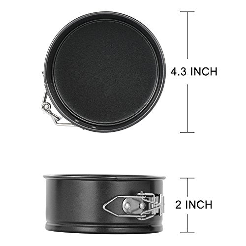 4 Inch Mini Springform Pan Set (4-Inch)