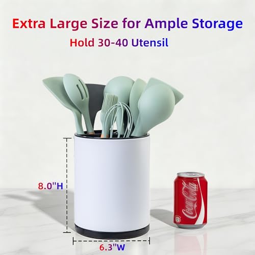 Kitchen Utensil Holder (Large / white)