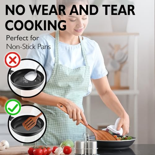 Wooden Spoons for Cooking 10 Pieces Set (10 Piece Set)