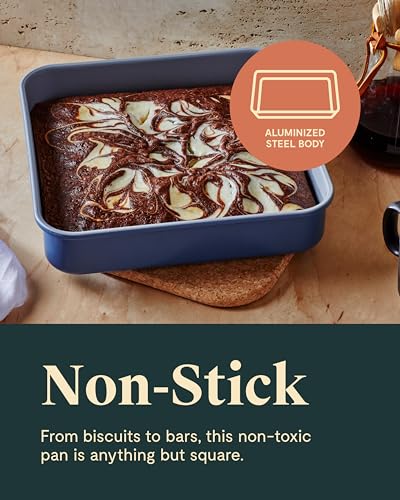Non Stick Ceramic (Black / Square Pan (9" x 9"))