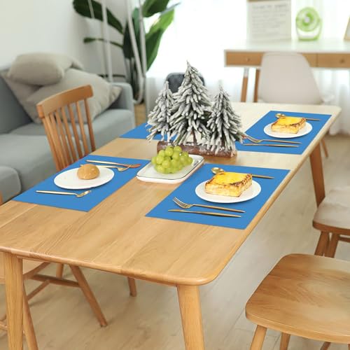 Silicone Mats for Kitchen Counter (78.7"L x 15.7"W / Light Blue)