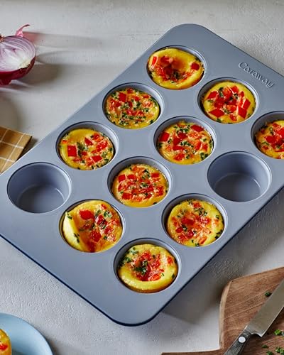 Non Stick Ceramic (Slate / 2x Muffin Pan (12 Cup))
