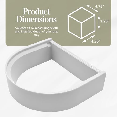 Drip Tray Mug (K-Supreme 1.25 Inches Tall / White)