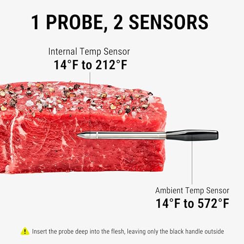 TempSpike 600ft Wireless Meat Thermometer with Ultra (One Probe)