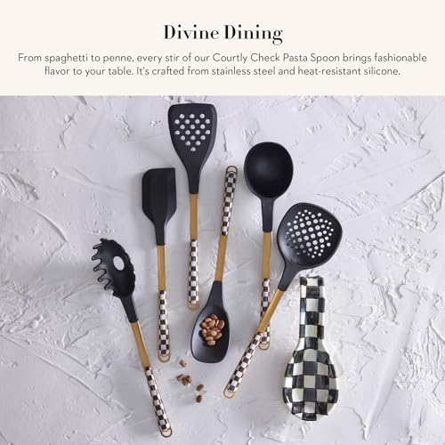 Silicone Pasta Spoon (Courtly Check)