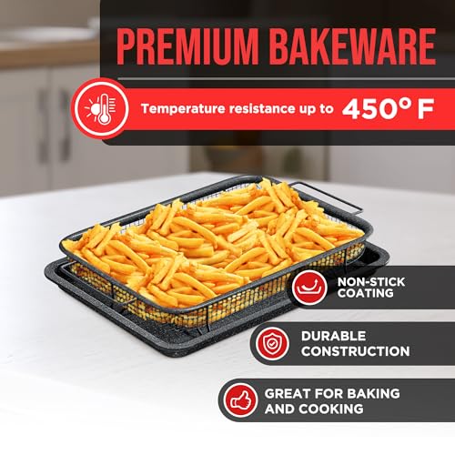 Crisper Tray 2 (Gray Marble / 13.78" × 8.86")
