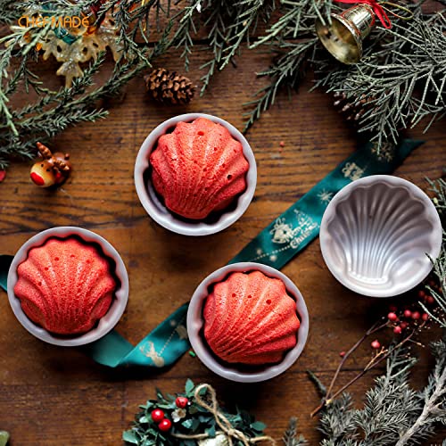 Mini Madeleine Cake Pan Set (08 - 3" Spherical Shell 4pcs)