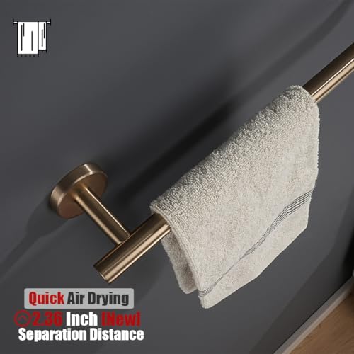 Champagne Bronze Bath Towel Bar (Champagne Bronze / 39 Inch)