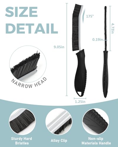 Crevice Cleaning Brush (Black)