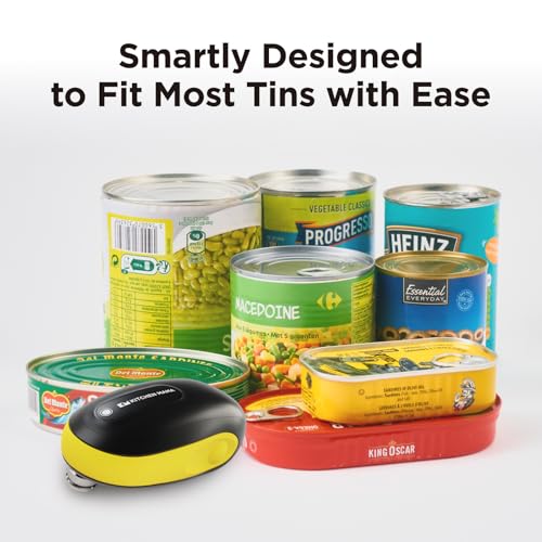 One-To-Go Electric Can Opener, Yellow (Yellow with Black)