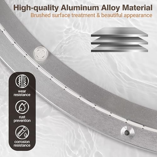 24 Inch Lazy Susan Aluminum Alloy Rotating Turntable Bearing (24 Inch)