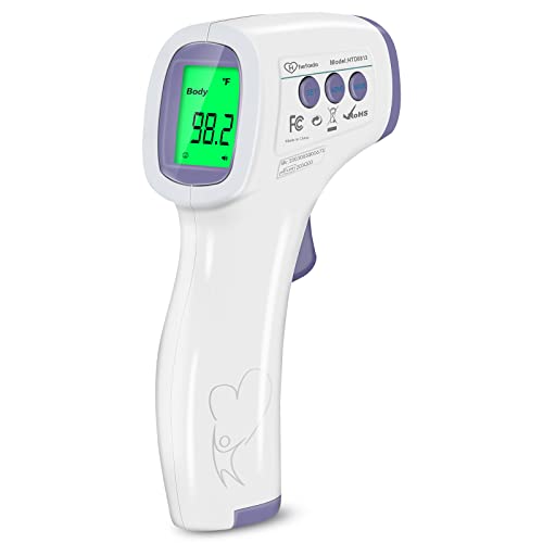 Digital Thermometer for Adults and Kids (Purple)